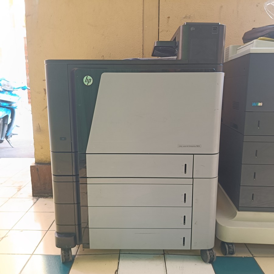 Printer Hp Laserjet Enterprise M855 Mesin Printer A3 Warna