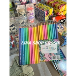 

PENSIL WARNA LEGONG PASTEL 12 WARNA / PENSIL WARNA PASTEL ISI 12WARNA