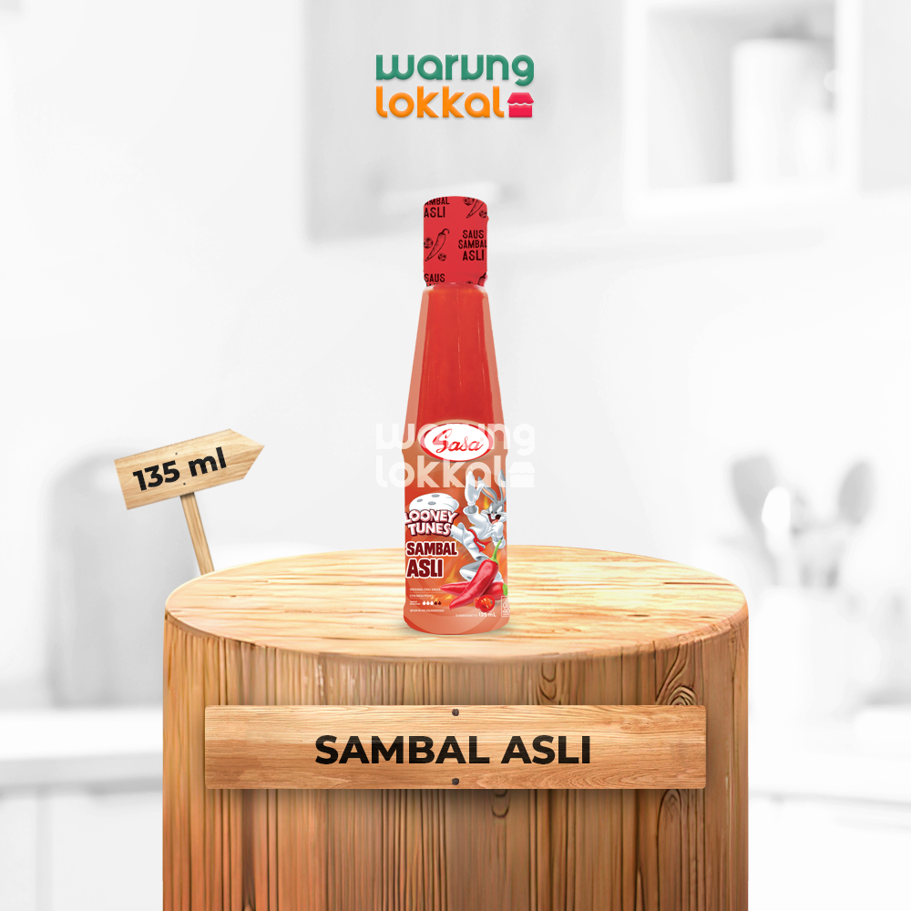 

Sasa Sambal Asli 135ml - Warung Lokkal