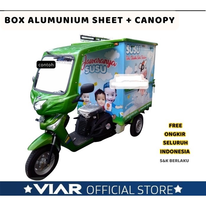 Motor Roda Tiga VIAR NEW KARYA BIT BOX + CANOPY - PROMO- ORIGINAL