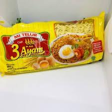 

Mie Telur Cap 3 Ayam 200gr