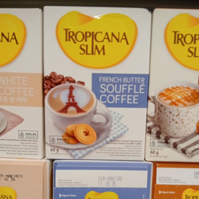 

Tropicana Slim French Butter Souffle Coffee Isi 4