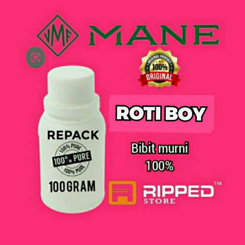 (100ML) BIBIT PARFUM MURNI ROTI BOY BY MANE ORIGINAL