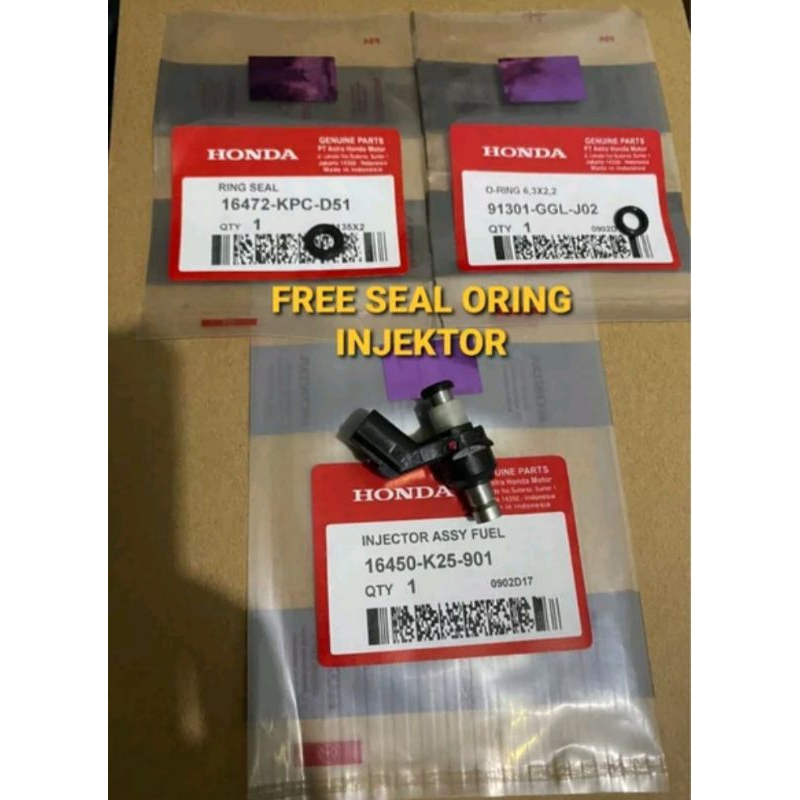 Injektor Beat Fi Lubang 6 Gress Original Asli Honda KEIHIN