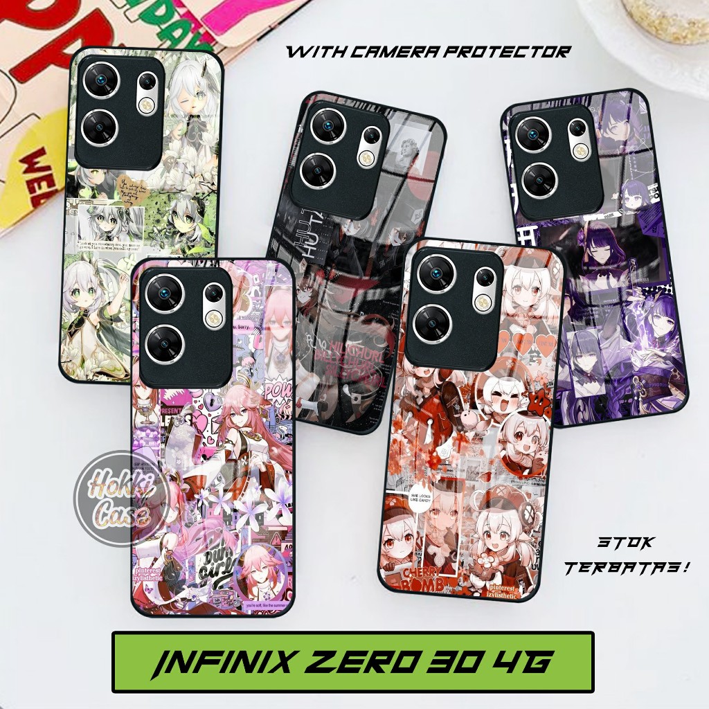 Softcase Infinix Zero 30 4G Case Genshin Impact [443H]