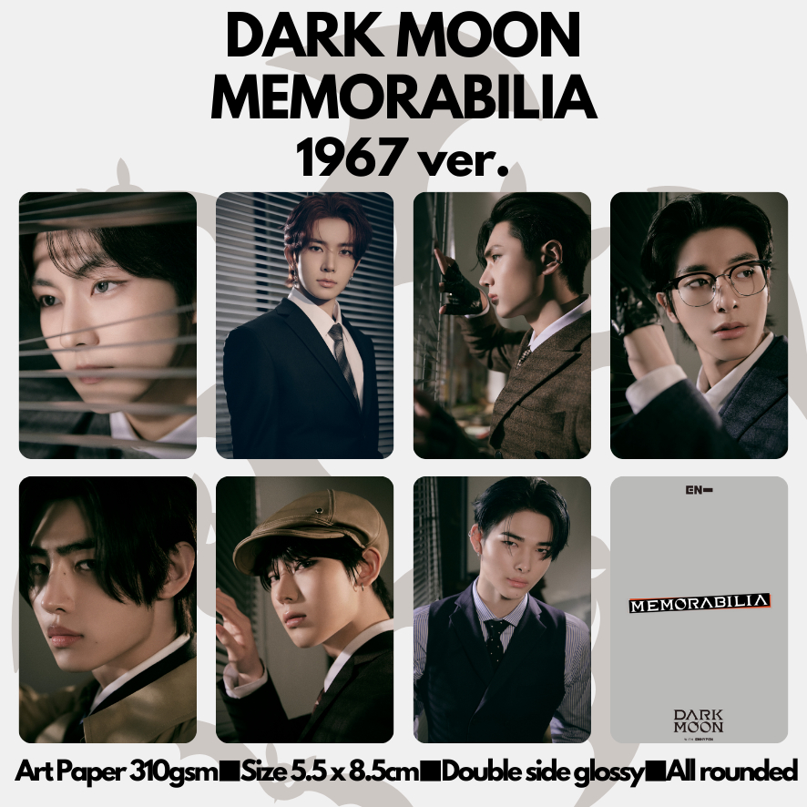 [KUKIRA] Photocard Enhypen Dark Moon Memorabilia FANMADE