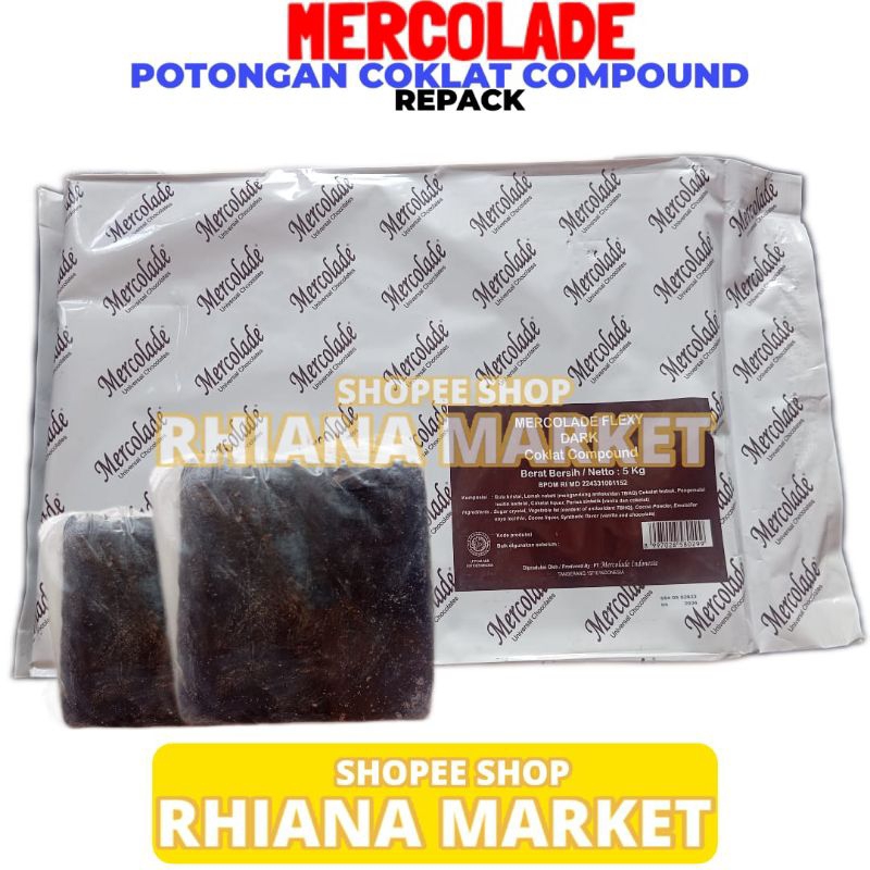 

Potongan Coklat Blok Mercolade 500 Gram