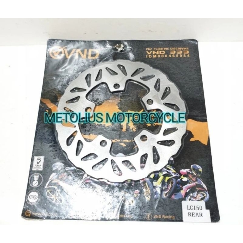 discbrake belakang vnd mx king cakram vnd belakang 200MM mx king piringan belakang mx king piringan 