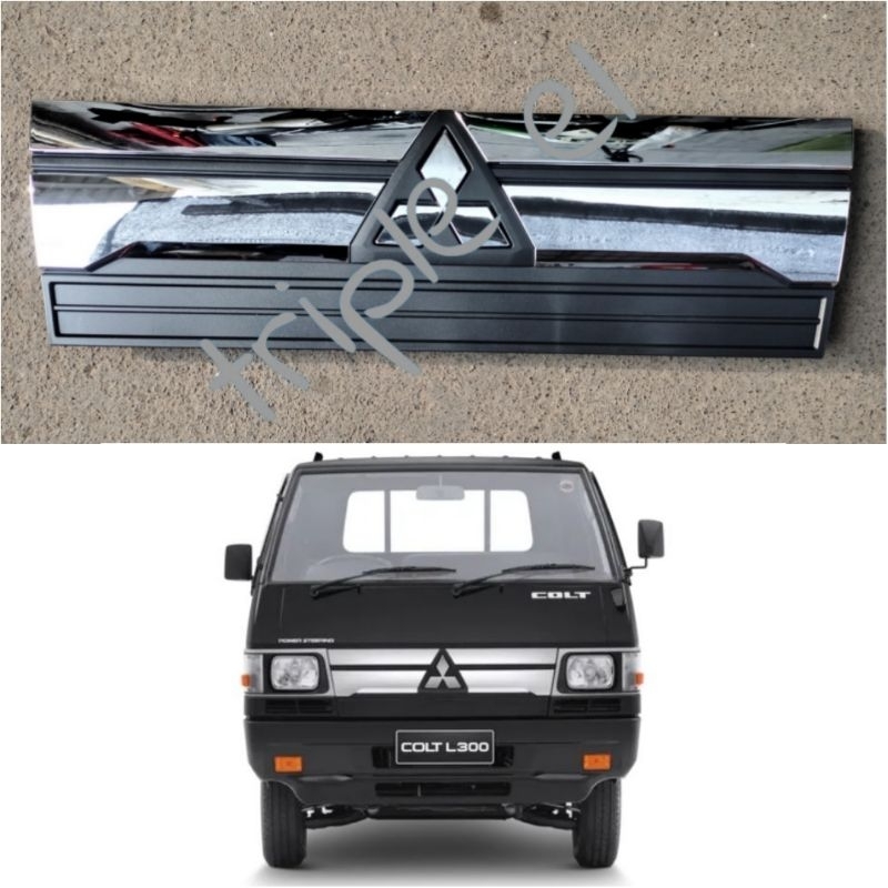 FRONT GRILL GRILLE GRIL COLT L300 EURO4 EURO 4 KROM CROM CHROME 2022 MODEL ORI