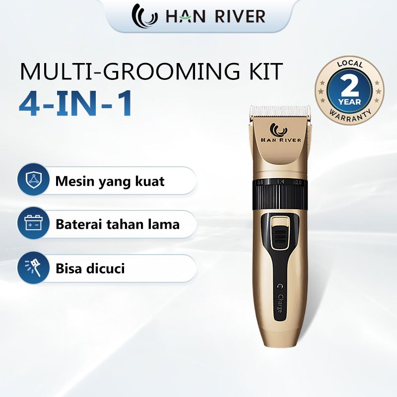 HAN RIVER Alat Cukur Rambut Elektrik / Cukur Rambut Penyesuaian Panjang /Mesin Cukur