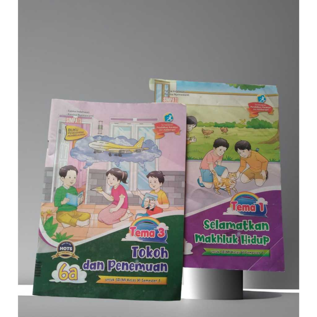 LKS SIMPATI KELAS 6 TEMA 1, 3 DAN 5 SEMESTER 1 SD/MI KURIKULUM 2013