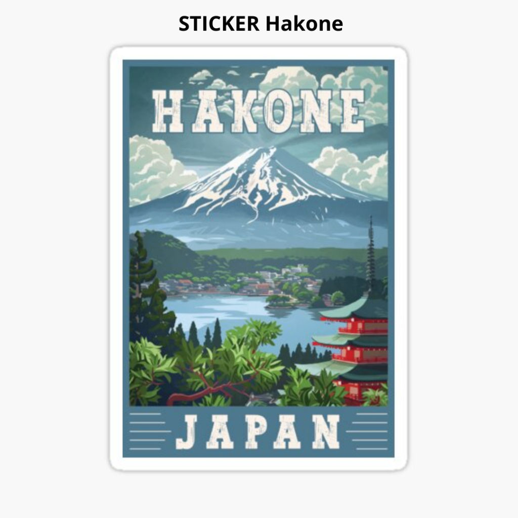 

Sticker Hakone ukuran 3.0mili 2024 terbaru