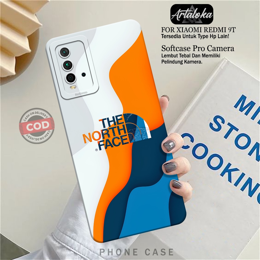 Softcase Hp Xiaomi Redmi 9T Fashion Case Branded Case Xiaomi Redmi 9T Silikon TPU Pro Camera Casing 