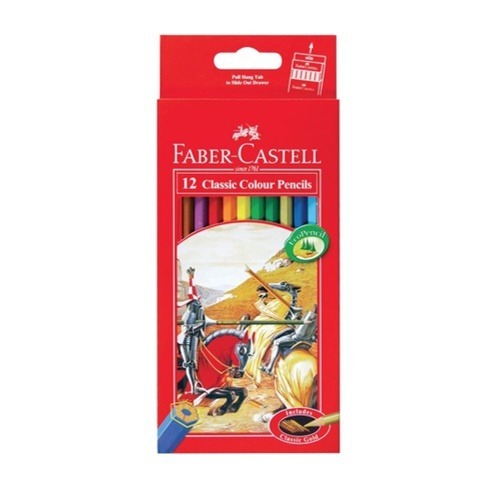 

Pensil Warna Faber Castell 12Warna Classic (Panjang)