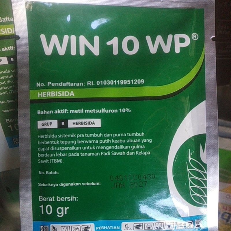OBAT HERBISIDA WIN 10 WP