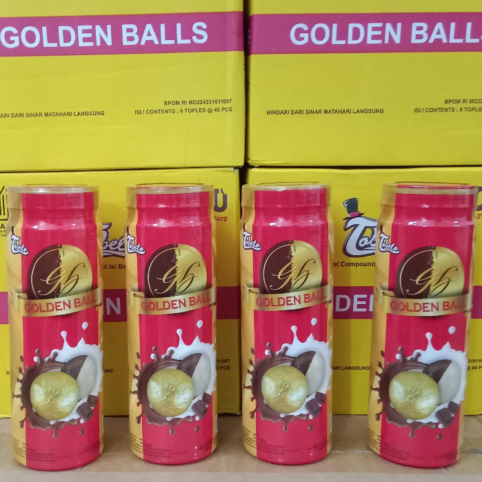 

COKELAT GOLDEN BALL 1 TOPLES ISI 40 PCS