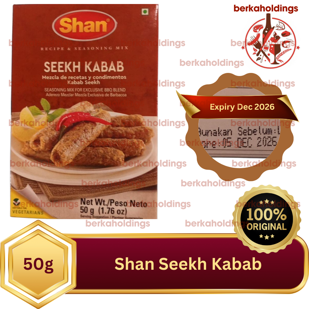 

BUMBU SIAP PAKAI SHAN SEASONING SEEKH KABAB 50 G