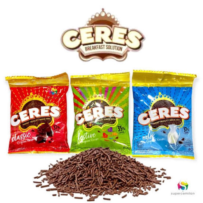 

Ceres Classic Original Recipe 200gr || Ceres festival 200gr || Ceres milk 200gr