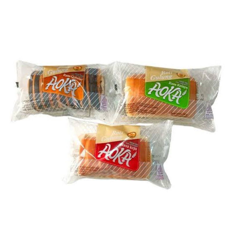 

Aoka Roti Gulung Aneka Rasa 60gr