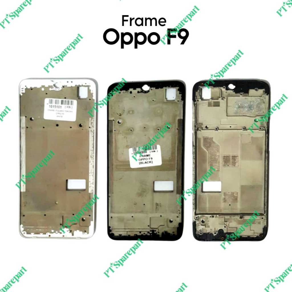 Frame Tulang Tengah Oppo F9 / CPH1823 / CPH1881 / CPH1825 - Tempat Dudukan LCD & Mesin