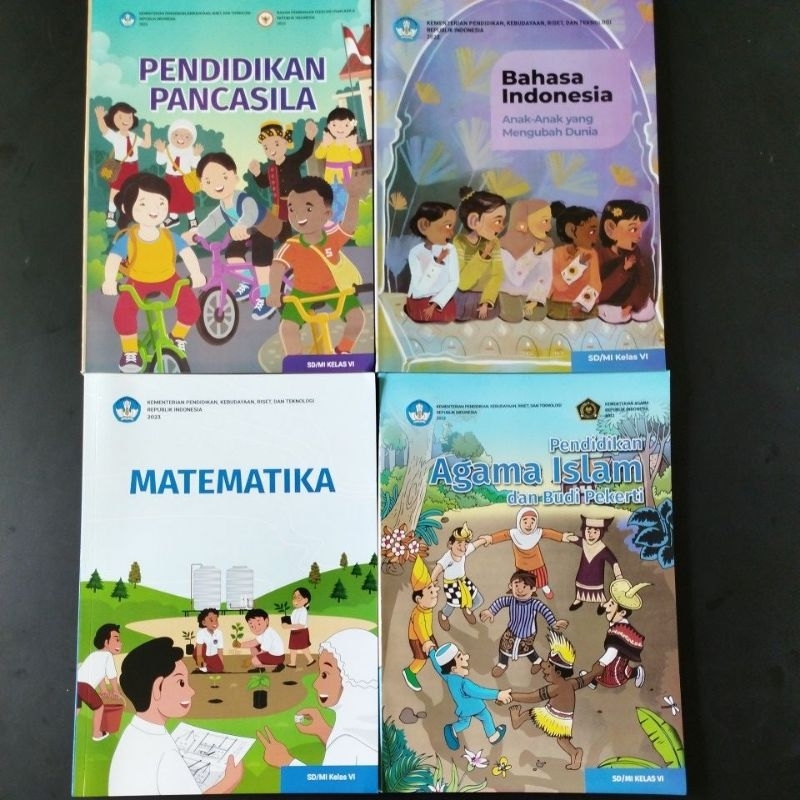 BUKU PAKET KELAS 6 SD / MI KURIKULUM MERDEKA , BUKU DIKNAS/ DINAS/ PEMERINTAH KELAS 6 SD / MI, BUKU 