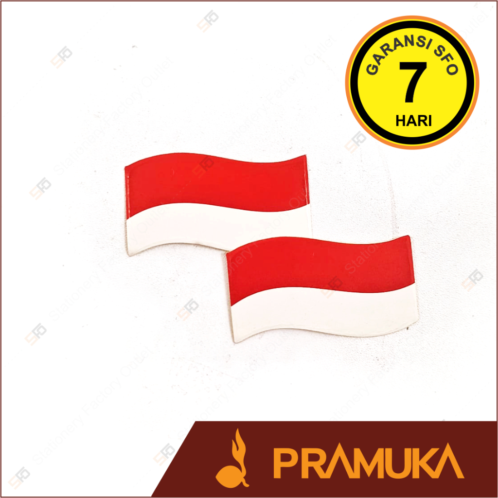 

Stiker Pipi Bendera Merah Putih Berkibar - Sticker Wajah - SFO Semarang Official