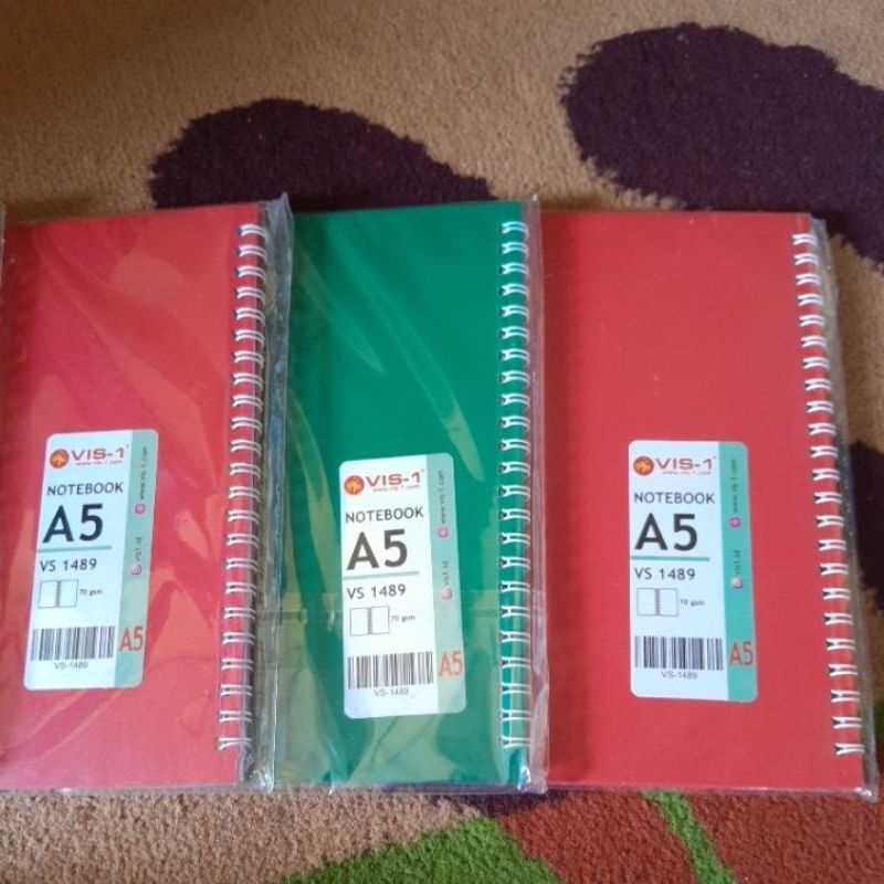 

Buku Catatan (Notebook) Merk Vis-1