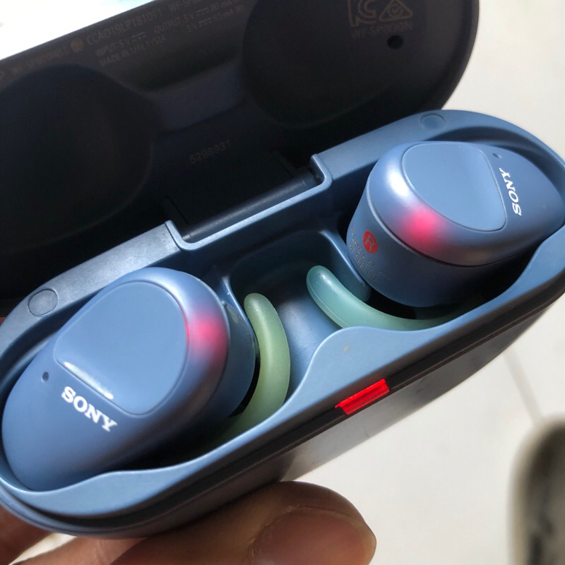 Tws Sony WF-SP800N Noise Canceling Wireless Bluetooth 2nd