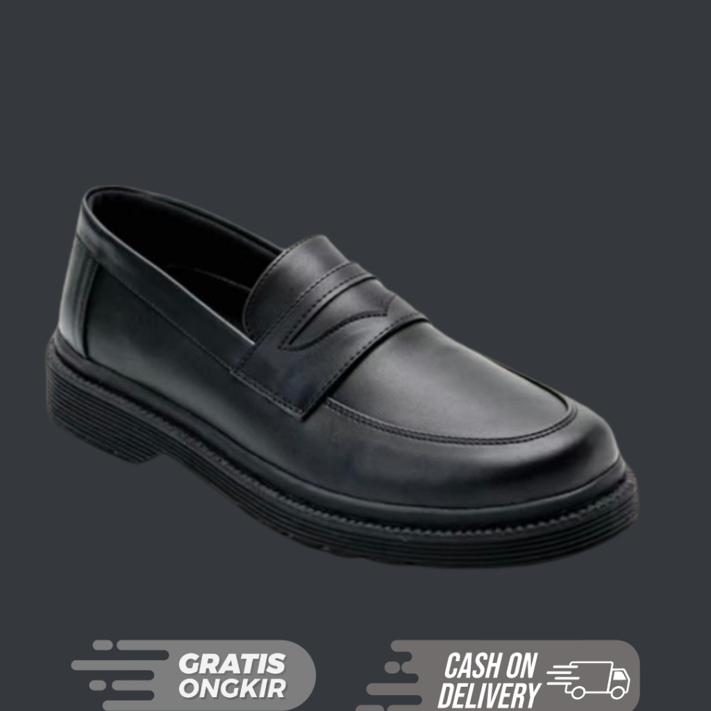 Sepatu Formal Loafers Pria | Sepatu Formal Casual Pria Keren Elegan | Sepatu Loafers Kerja Pria Sepa