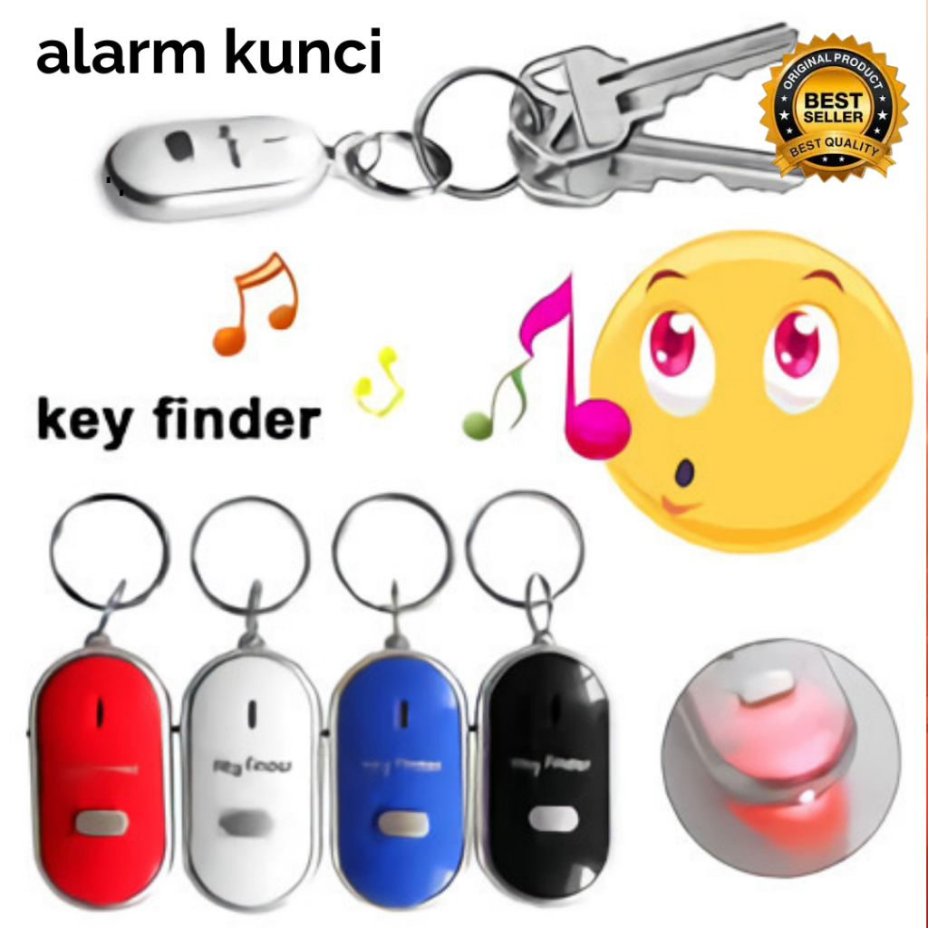 GANTUNGAN KUNCI SIUL KEY FINDER WHISTLE KEY FINDER ON OFF / GANTUNGAN KUNCI SIUL Gantungan kunci Siu