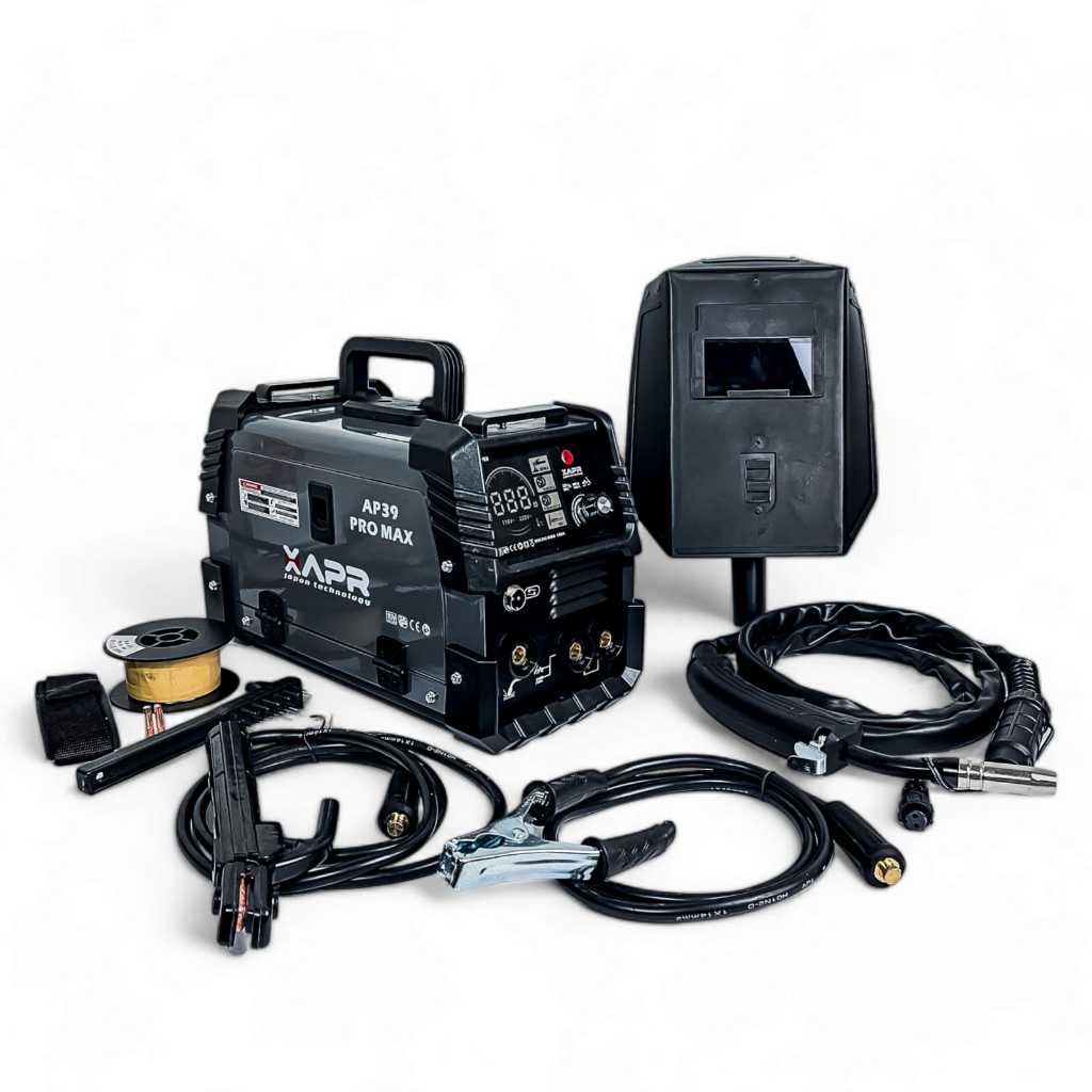 mesin las APR AP39 PRO MIG TIG MMA ARC 130A 900WATT  full bonus welding machine