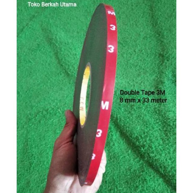 

Double Tape 3M Original Busa Foam Merah 8mm x 33 meter KODE Q9K9