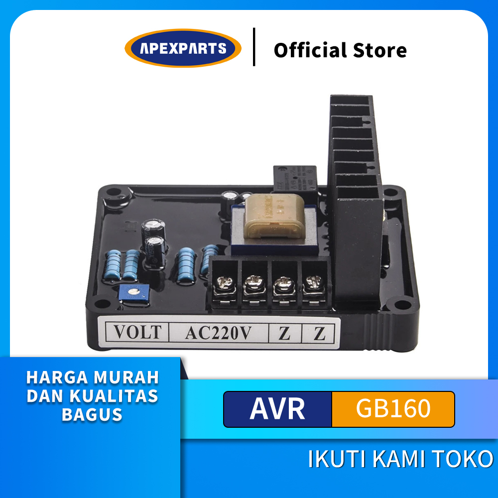 Avr brush generator universal GB160 GB-160 GB 160 avr genset universal High quality
