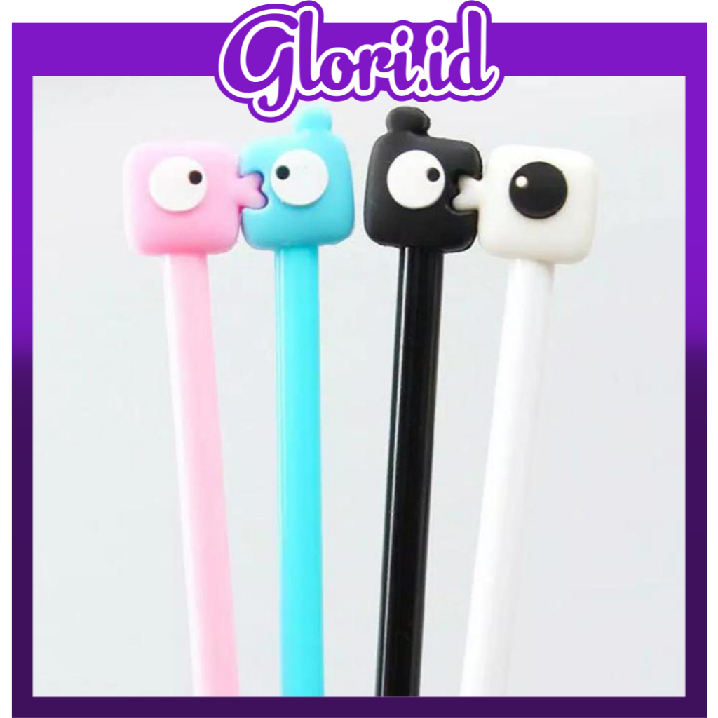 

GLORI.ID Pena Gel Love Pulpen Couple Kissing You Pulpen Awan Lucu S037
