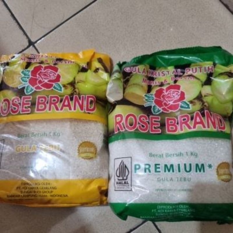 

Gula Kristal Putih Rose Brand 1 Kg
