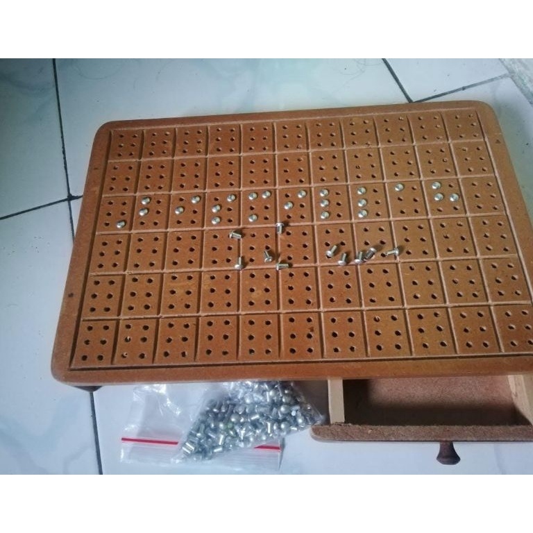 

pantulepapan tulis braille buat tunanetra KODE T1H8