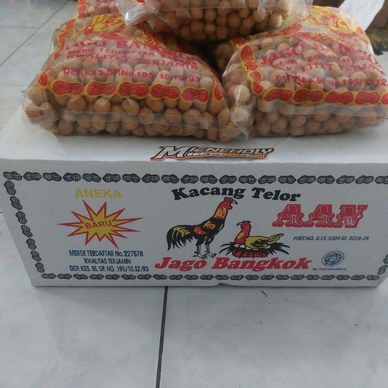 

KACANG TELOR GURIH ISI 1KG CAP JAGO BANGKOK TERDAFTAR DI DEPARTEMEN KESEHATAN