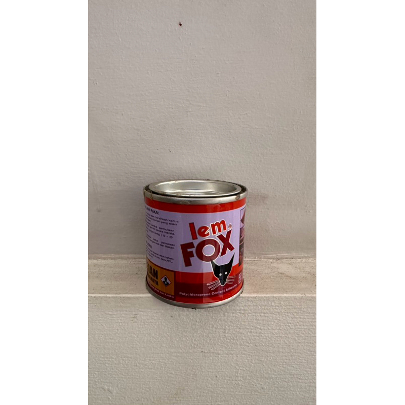 [Fox] Lem Fox Kuning Kaleng 70g Lem Kayu Fox