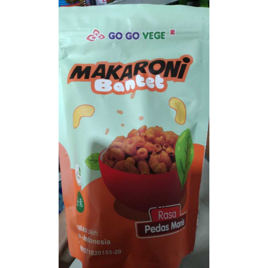 

Makaroni Bantet GoGo Vege Pedas Manis