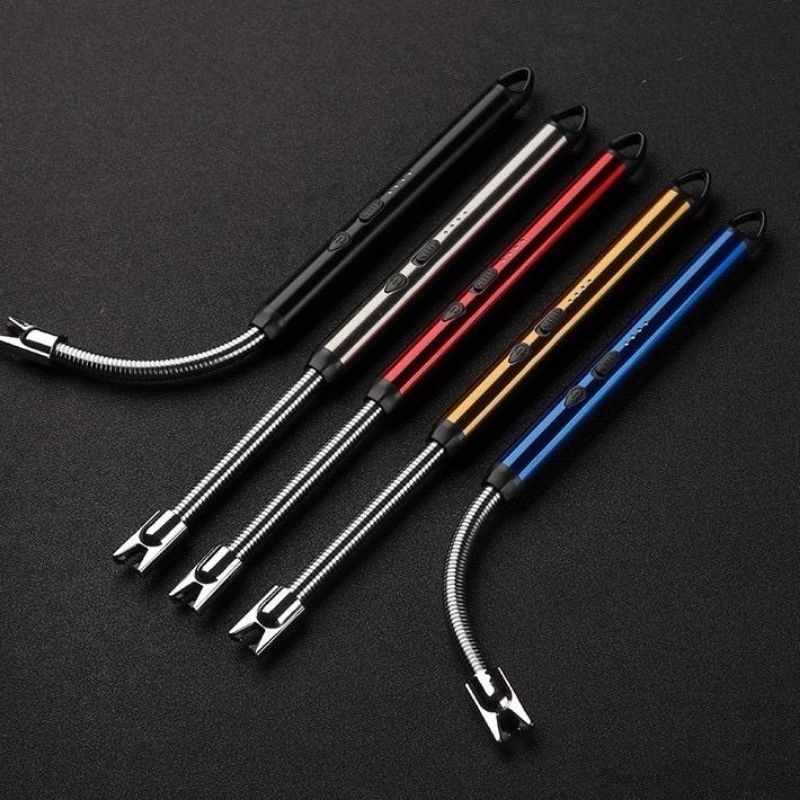 Korek Api Listrik 360 Derajat Pemantik Korek Torch Api Elektrik Daya Isi Ulang Micro USB Model Temba