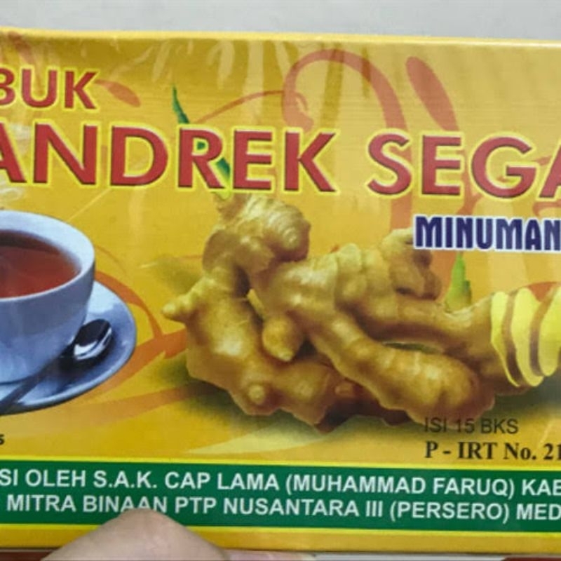 

Serbuk bandrek Jahe