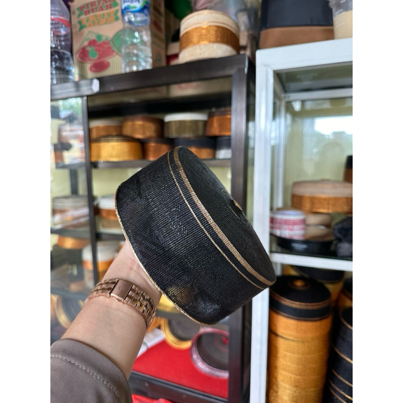 songkok recca tembaga hitam kualitas premium