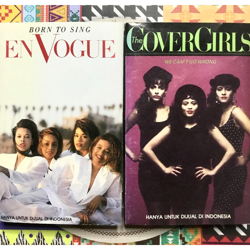 KASET PITA THE COVER GIRLS DAN EN VOGUE SEPAKET
