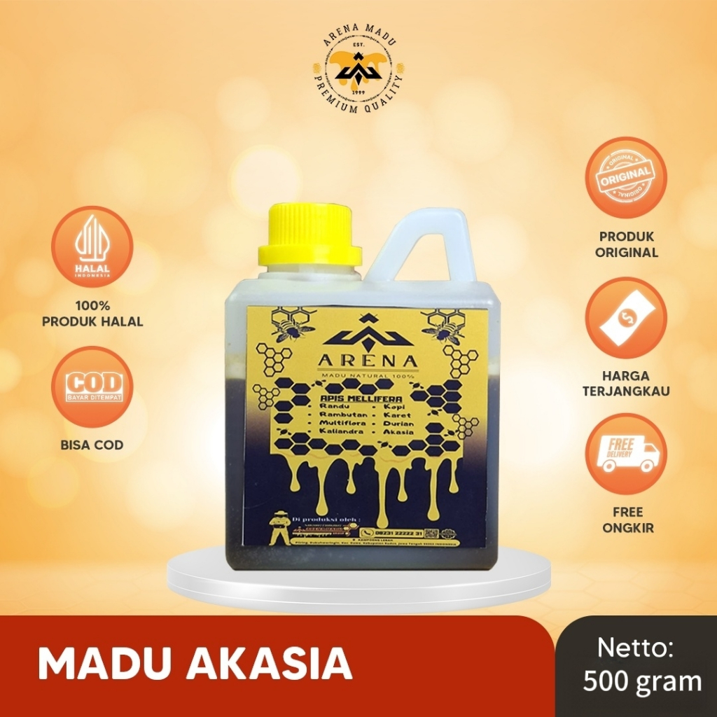 

Madu Akasia Carva Asli dari Sumatra - RAW HONEY