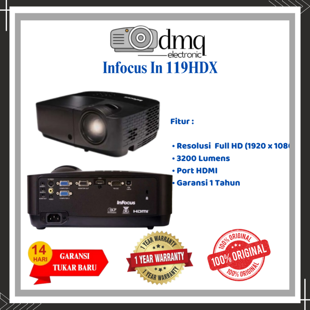 proyektor infocus in 119Hdx / infocus in 119HDx Full HD 1080