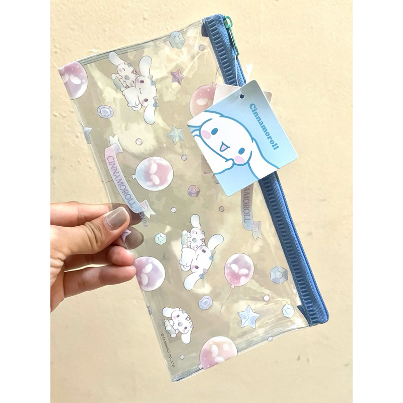 

COD Bali MINISO Cinnamoroll PVC Pencil Case Miniso Kotak Pensil Miniso Smiley PVC Stationary Case Tempat Pensil Plastik Kotak Pensil Bening