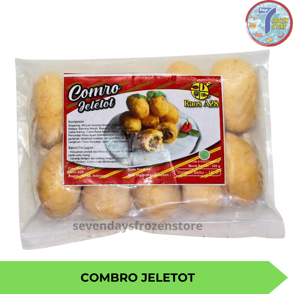 

Combro Jeletot Pedas Beku Frozen