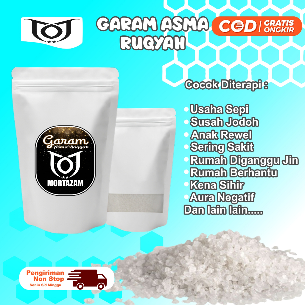 

Garam Ruqyah | Garam Rukyah | Garam Rukiyah | Garam Ruqiyah | PELARISAN USAHA DAN PENARIK REJEKI