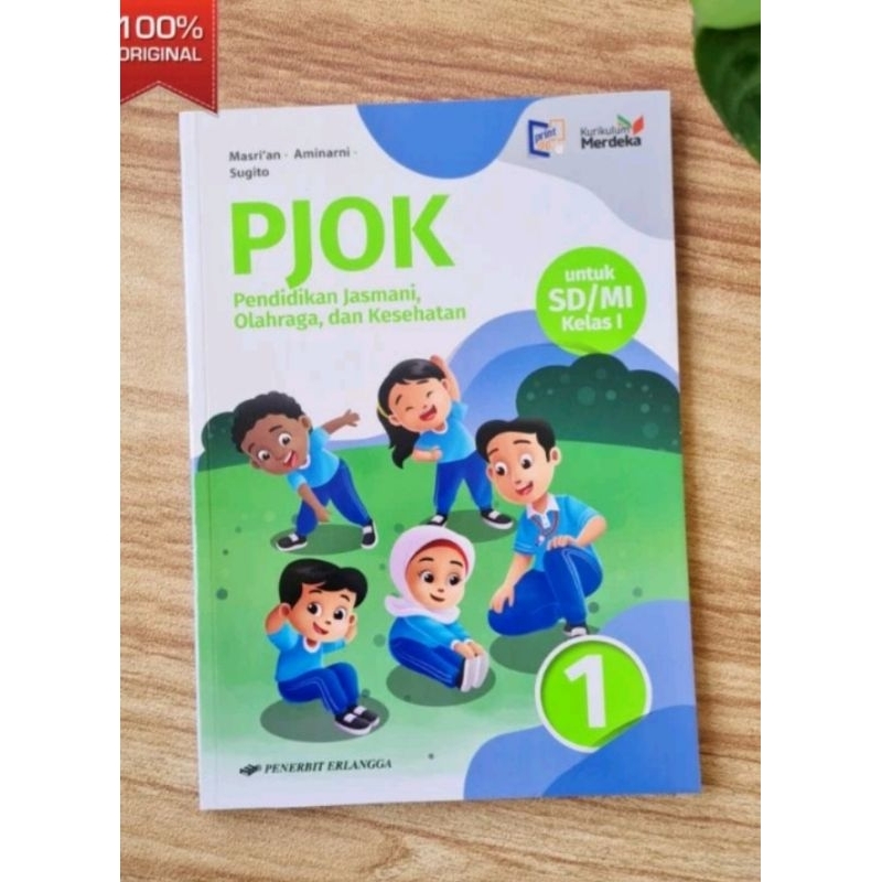 Buku ESPS PJOK kelas 1 SD  penerbit Erlangga