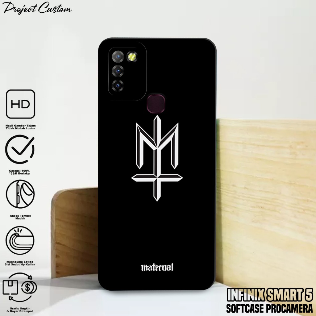 Case Infinix Smart 5 - Casing Infinix Smart 5 Terbaru [ MTRNL ] Silikon Hp Infinix Smart 5 - Softcas
